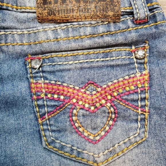 Zanadi size 6 girls denim shorts - Picture 6 of 11